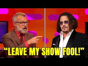 Graham Norton Shocked: Johnny Depp's Walkout That Stunned Viewers! 😱