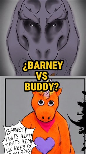 ¿BARNEY SE ENFRENTÓ A BUDDY?|#shorts
