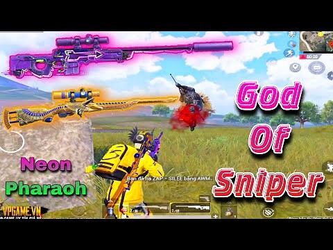 M24 Pharaoh Lv7 + Awm Neon Lv7 = God Of Sniper | Pubg Mobile