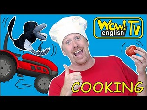 Cooking Vegetables for Kids by Steve and Maggie | Stories from Wow English TV - Videos For Kids