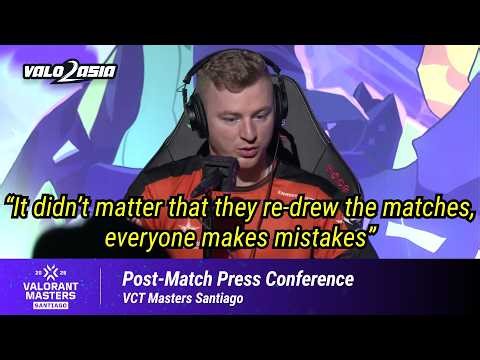 NRG (PRX vs. NRG) | VALORANT Masters Santiago | Post-match Press Conference