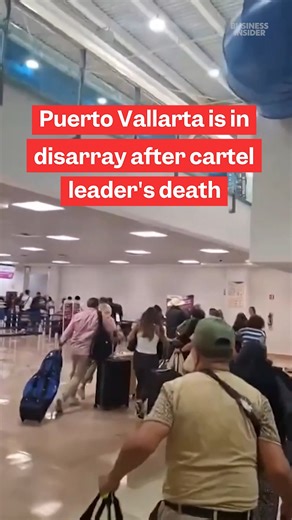 Nearly 40 #flights were diverted and hundreds more canceled after violence erupted in #Mexico following the reported killing of a major #cartel leader. | Business Insider