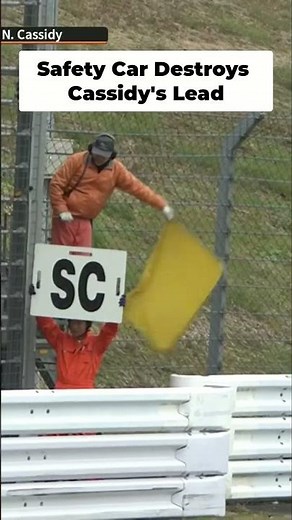 Safety Car Deploys and His Win VANISHES #racing #fuji #shorts