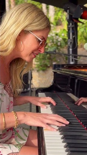 Francesca Tandoi Piano Jazz Live | Soundcheck in Almuñécar