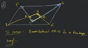 (1) If the diagonals of a quadrilateral are equal and bisect ea... | Filo