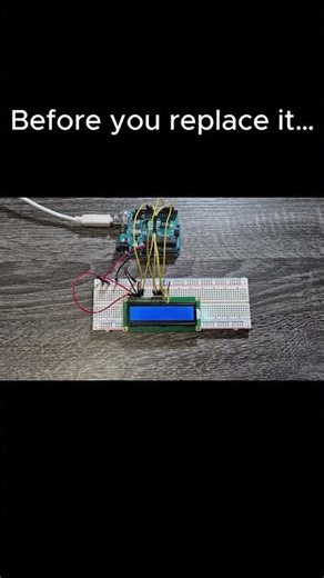 25 Years of Electronics… and This LCD Won’t Work #shorts #arduino #lcd