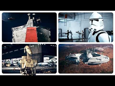 All Map Cutscenes in Star Wars Battlefront 2 Clone Wars Era