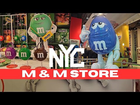 Visiting NYC? Don’t Miss the M&M’s Store at Times Square! 4K Tour