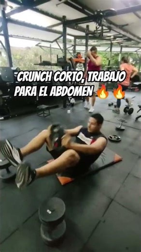 CRUNCH CORTO #gym #motivation #focus