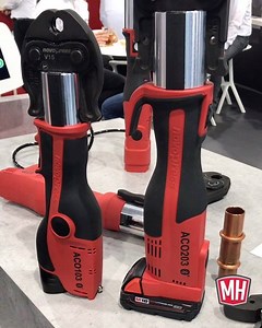 In 1972, Novopress became the first manufacturer to produce pressing tools for pipe connecting technology. Milwaukee’s Force Logic press tools are designed and built to the specifications of Milwaukee which is what makes them unique in the marketplace. At first glance you might notice just some minor differences but the circuitry and programming built into the Force Logic tools is exclusive to the M18 and M12 models we have in North America and elsewhere. | mechanical-hub.com