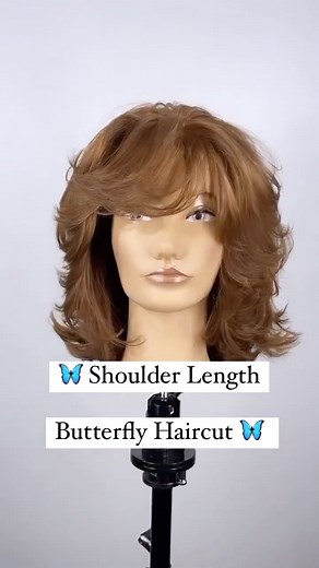 Short and sweet butterfly cut from @ultabeauty design team member @ahappyjustin 🦋✂️🦋 • I keep getting asked if the 🦋 Butterfly Haircut 🦋 can be done on shorter hair .. and well, here’s your answer! | Hairbrained