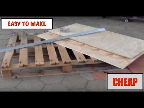 HOW TO MAKE A CHEAP DIY SKATEBOARD GRIND BOX *EASY*