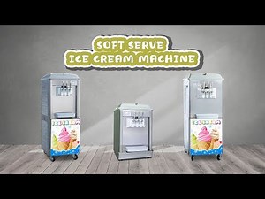 Commercial Soft Serve Ice Cream Machine with Competitive Price