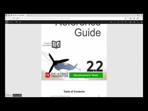 OpentTX Environment Setup for LUA script development
