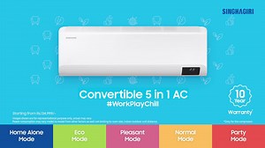 36 reactions · 14 shares | Introducing New Samsung 5 in 1 Convertible Inverter Air Conditioners. Enjoy the ultimate cooling comfort. Now available at Singhagiri Showrooms Island Wide. To buy online visit :https://bit.ly/singhagiriAC #Singhagiri #Samsung #SamsungAc #2k21 | Singhagiri | Facebook