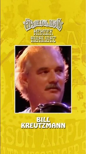 Grateful Dead Member Highlight: Bill Kreutzmann 🥁⚡️