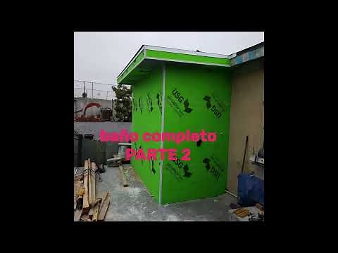 como CONSTRUIR un BAÑO desde CERO (parte 2)