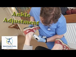 Chiropractic Activator Ankle Adjustment