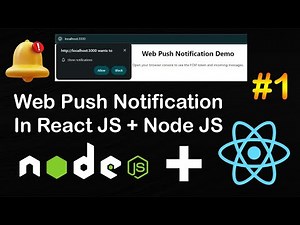 How to Setup Web Push Notification and Generate Token in React JS | Web Push Notification in React