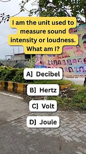 I am the unit used to measure sound intensity or loudness. What am I? #brainteaser #riddles | Nikhil's Brainteaser