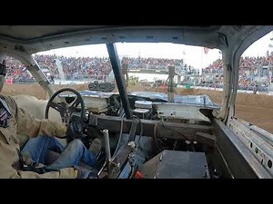 juab demolition derby heat 1 2023 (Tyson Shelley #19)