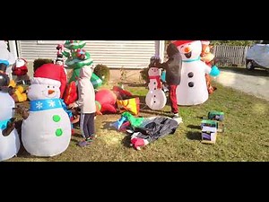 Christmas Inflatables 2025 Today I will show you all my Christmas inflatables