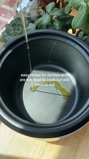 Simple Chicken Noodle Soup made in the rice cooker ✨ I LOVE making soups in the rice cooker because it just dump the ingredients into the pot & press the cook button! You can do this in a pot on a stove if you don't have a rice cooker! (Recipe below!) Ps. Check out my cookbook, Compact Cooking, for more great recipes like this!! It's full of simple recipes for people who are looking for these types of cooking hacks! Link is in the bio! Recipe: Ingredients- 1 tbsp olive oil 1 chicken breast 1/2 c