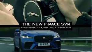 Heightened handling to give peerless precision. New F-PACE SVR’s updated steering rack with SV calibration and electronic power assistance is designed to give greater immediacy. Discover the features that make New F-PACE SVR special: https://bddy.me/3lTlQXx | Jaguar | Facebook
