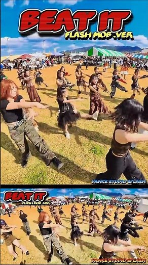 BEAT IT (flash mob.ver) #beatit #michaeljackson Dance Studio SPLASH #BeatIt #MichaelJackson