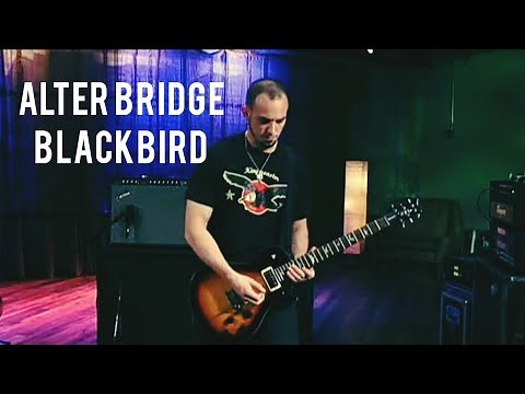 Alter Bridge "Blackbird" - Solo lesson by Mark Tremonti