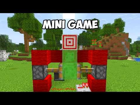Minecraft: Moving Targets Mini Game | target shooting