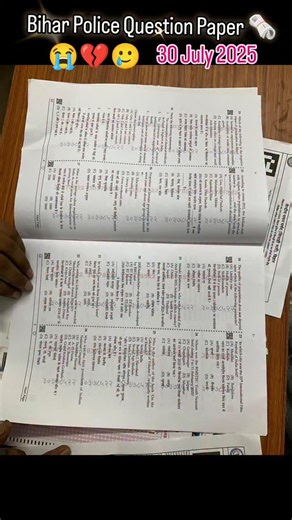 Dipendra Kumar Official on Instagram: "30 July Bihar Police Question Out 😭💔🥲 #reels #shorts #viral #newpost #trending #status #sad #sarkar"
