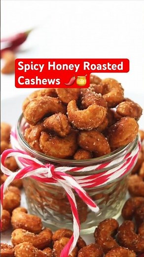 Spicy Honey Roasted Cashews