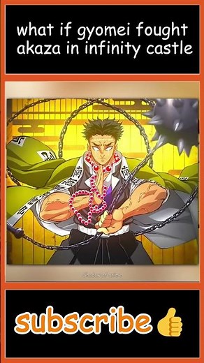 what if gyomei fought akaza in infinity castle 🤔|| #animetelugu #teluguanimecommunity #narutotelugu