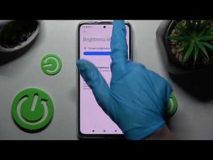 How to Turn On/Turn Off the Automatic Screen Brightness on REDMI Note 11 Pro+ - Adaptive Brightness