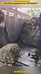 203K views · 854 reactions | _How Water Exploded From This Rubber #these #people #has #uncovered #something #Truly #sharethispost #followformore #viralshortreels #trendingreels #newyork #share | Mystery Facts | Facebook