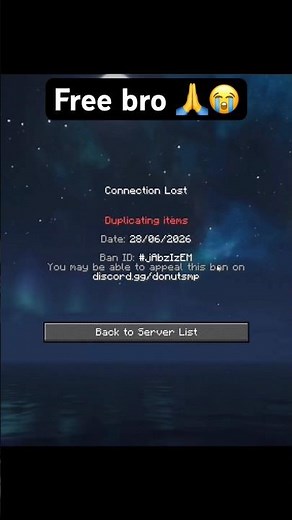 Permanently Banned From Donut Smp…