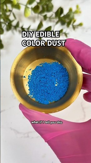 DIY Edible Colour Dust #cakedecorating