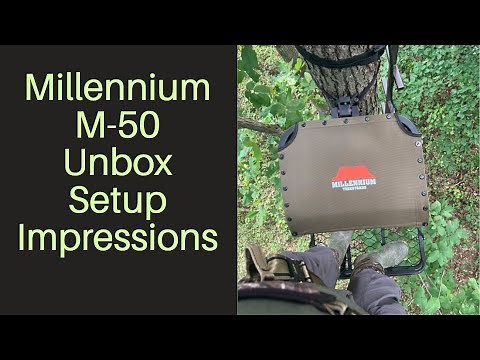 REVIEW: Millennium M50 Lock-On Treestand with Cam Lock Receiver For Easy Install and Portability
