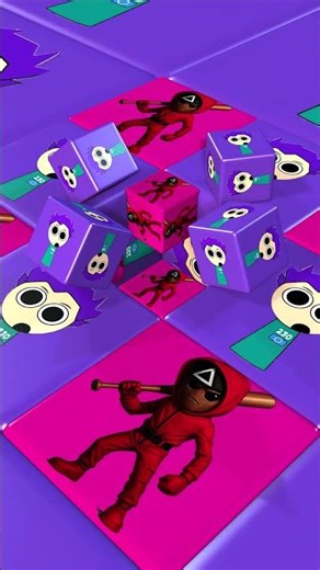 ITALIAN BRAINROT Squid Game Dice Roll & Drop Loop #roblox