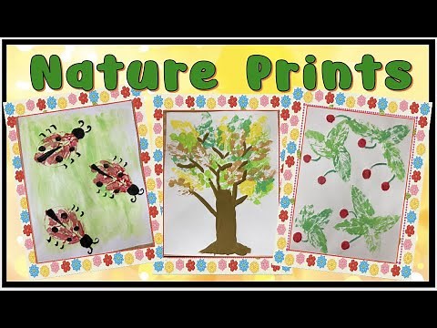 DIY Leaf Printing || Nature Prints