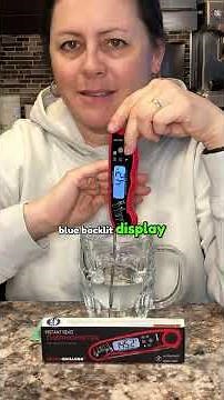 Alpha Grillers Instant Read Meat Thermometer Review | Easy Cooking & Grilling Tool