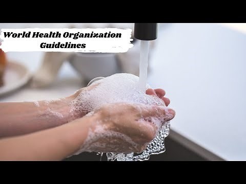 How to wash your hands: World Health Organization Guidelines.