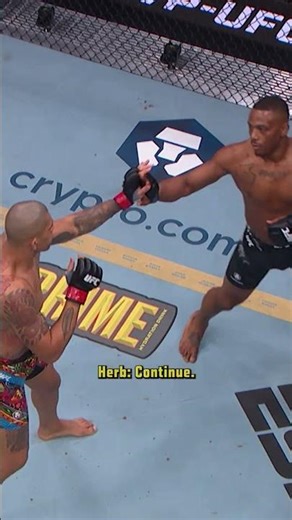 what did Alex Pereira hit him with?? 😳 #ufcshorts