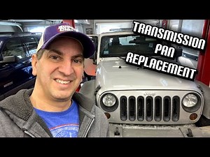 2011-2018 Jeep Wrangler Transmission Pan Replacement