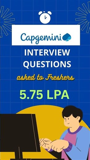 Capgemini Interview Questions 🔥 | Freshers 2026 | Click Below#shorts #viral #capgemini