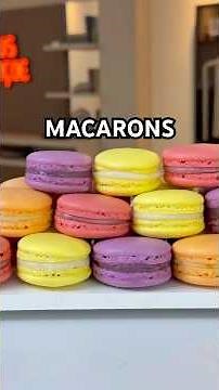 MACARONS 🟣 #macaron #receitas #docefino #paravoce #explore #confeitaria #recheio #macarons #ganache
