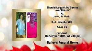 1.2K views · 20 reactions | GBN Obituaries 19th December 2022 "May peace and comfort find you during this difficult time." Our heartfelt condolences. | GBN Grenada Broadcasting Network | Facebook