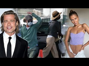 Brad Pitt Spotted With German Model Nicole Poturalski in France