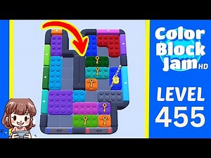Color Block Jam Level 455 Solution Walkthrough